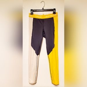 Cotopaxi Haraka Color Blocking Leggings Women's Medium Yellow Blue
